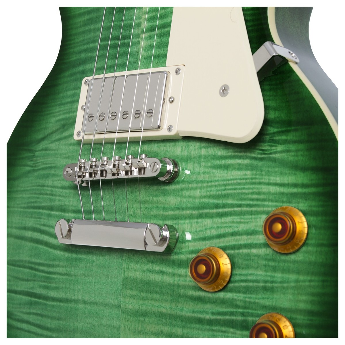 Epiphone Les Paul Standard Plus Top Pro 2018 Hh Ht Pf - Green Burst - Single cut electric guitar - Variation 3