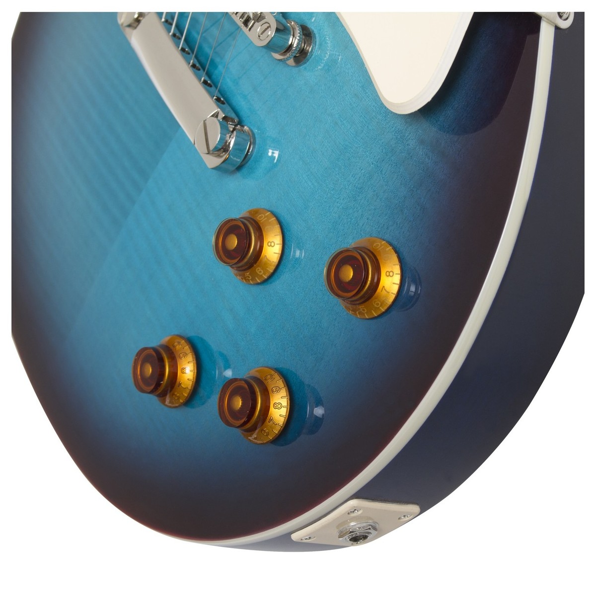 Epiphone Les Paul Standard Plus Top Pro Hh Ht Pf - Blueberry Burst - Single cut electric guitar - Variation 4