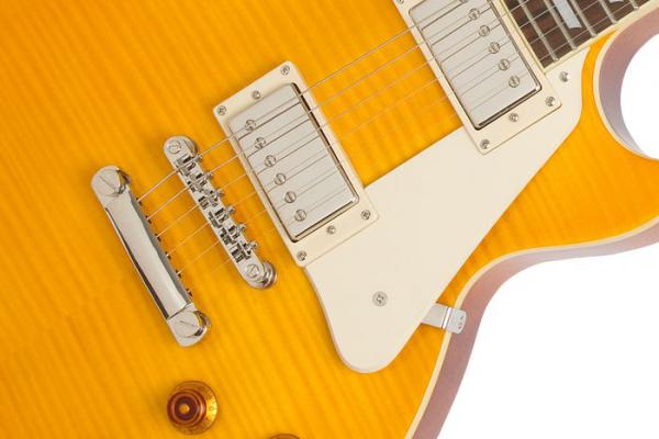 Epiphone Les Paul Standard Plus Top Pro Ltd - antique natural Solid body  electric guitar natural