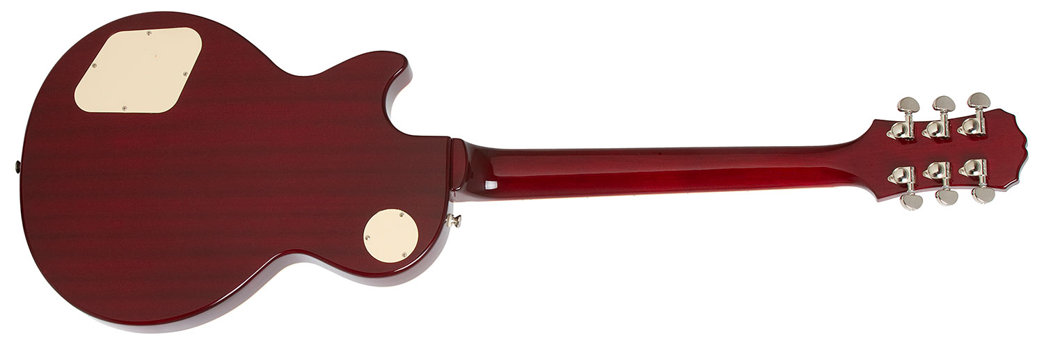 Epiphone Les Paul Standard Plus Top Pro Ch - Wine Red - Single cut electric guitar - Variation 2
