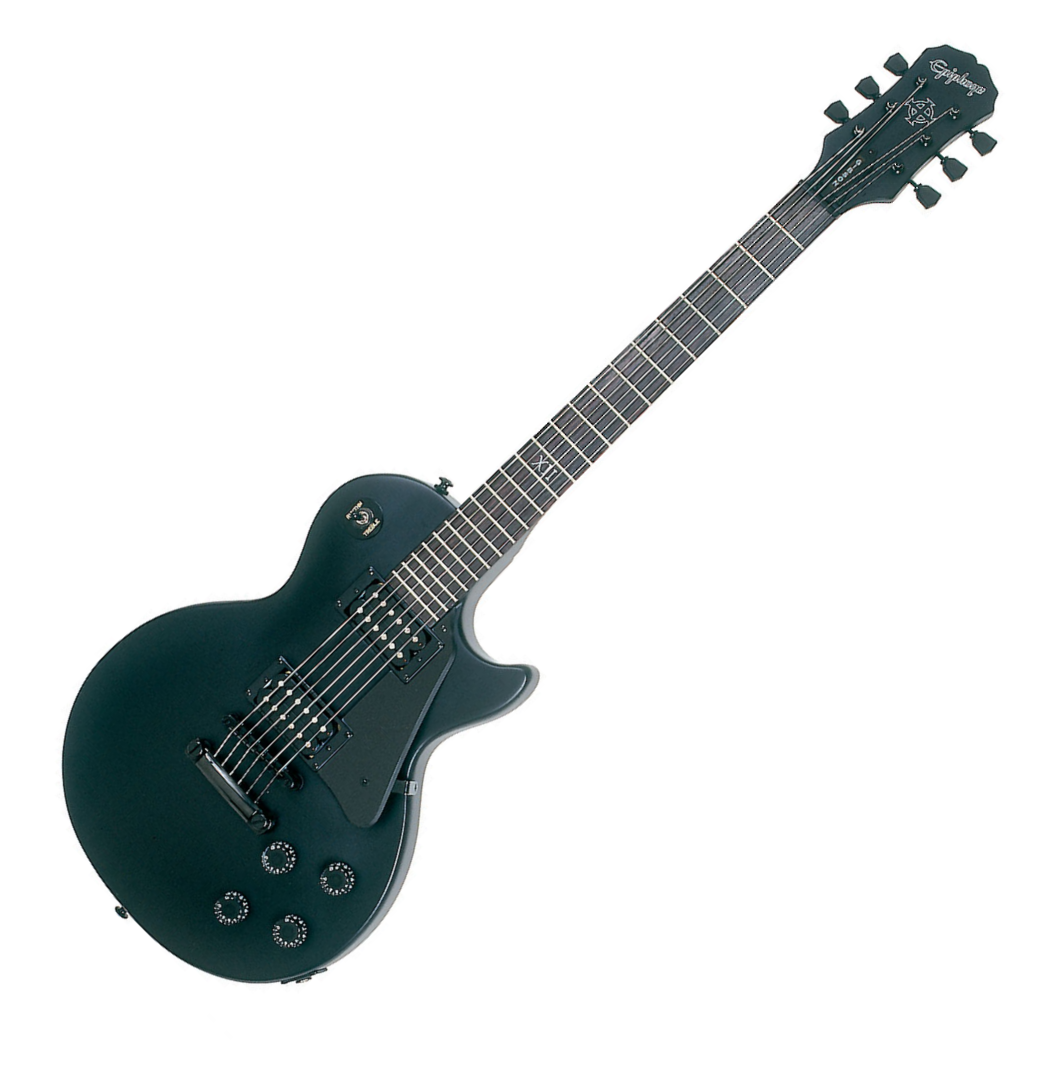Epiphone Les Paul Studio Goth pitch black Solid body electric guitar