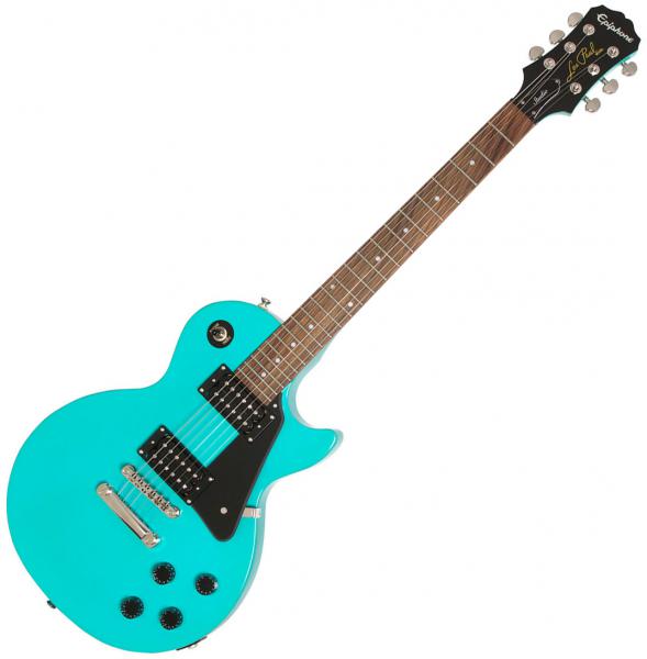 Epiphone Les Paul Studio turquoise Solid body electric guitar blue