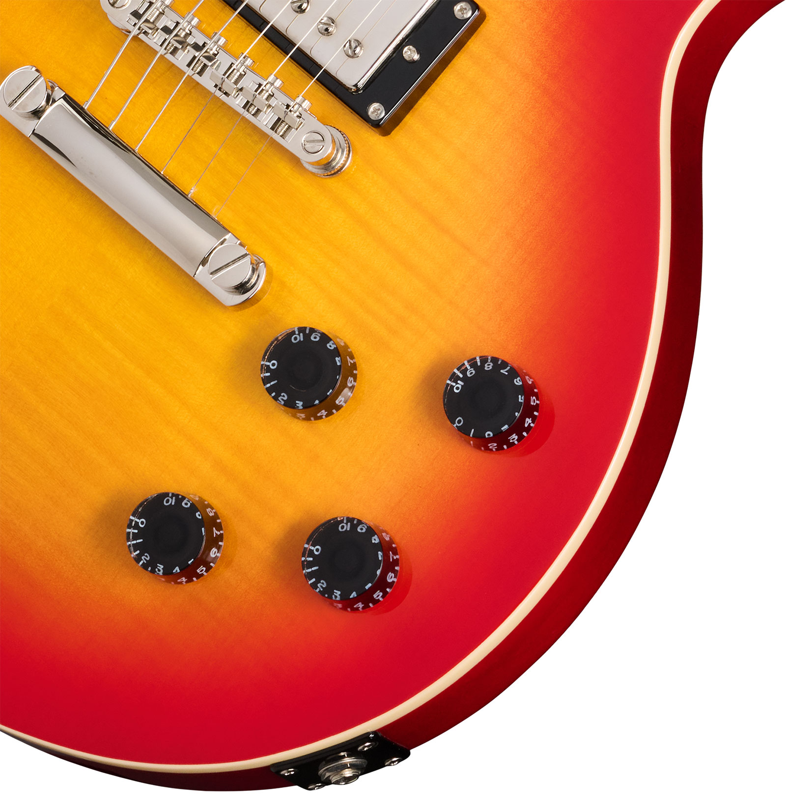 Epiphone Les Paul Tribute Plus Ibg 2h Ht Rw - Heritage Cherry Sunburst - Single cut electric guitar - Variation 3