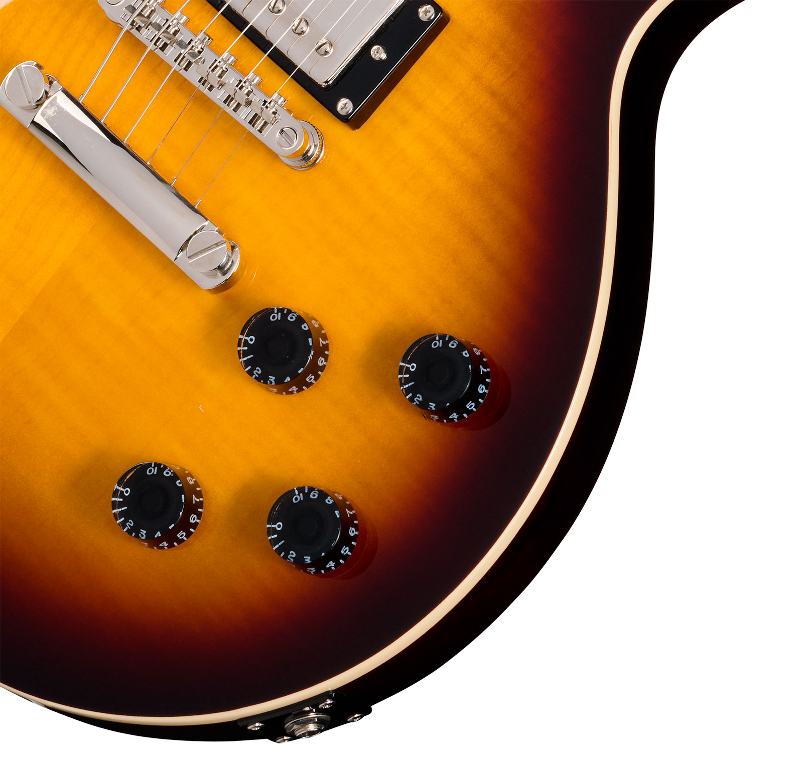 Epiphone Les Paul Tribute Plus Lh Gaucher Ibg 2h Ht Rw - Vintage Sunburst - Single cut electric guitar - Variation 3