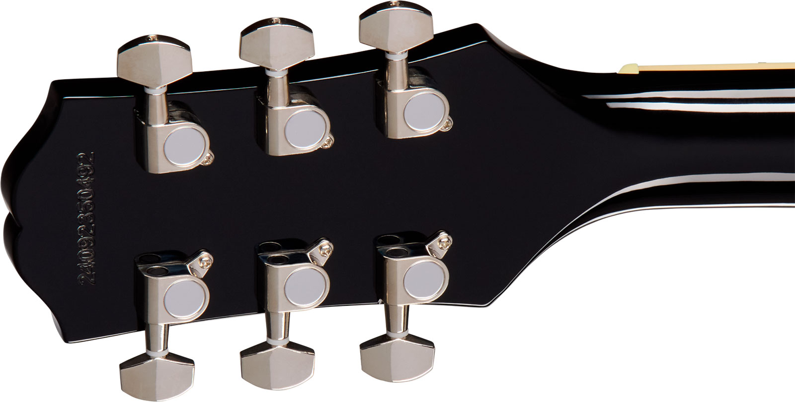 Epiphone Les Paul Tribute Plus Lh Gaucher Ibg 2h Ht Rw - Ebony Burst - Single cut electric guitar - Variation 5