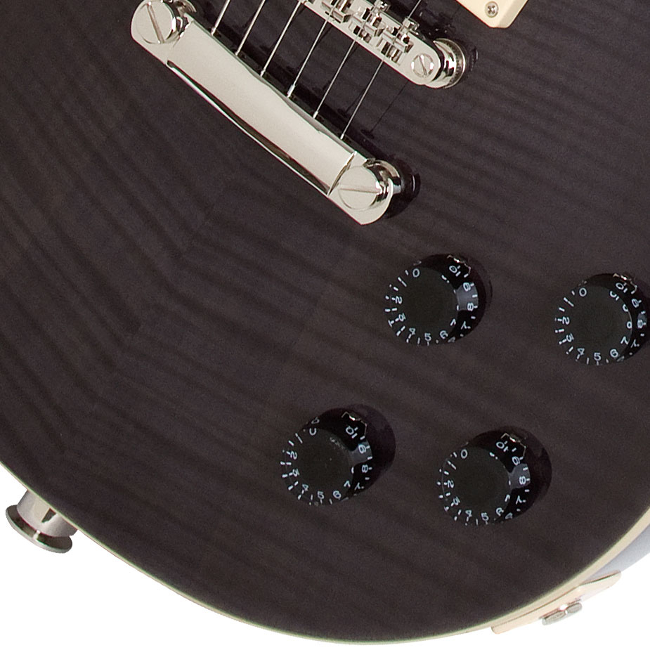 Epiphone Les Paul Tribute Plus Outfit Ch - Midnight Ebony - Single cut electric guitar - Variation 3