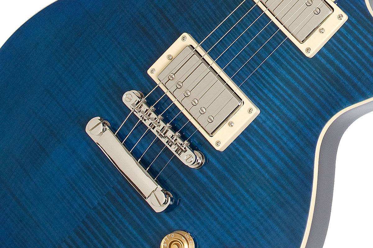 Epiphone Les Paul Tribute Plus Outfit Ch - Midnight Sapphire - Single cut electric guitar - Variation 3