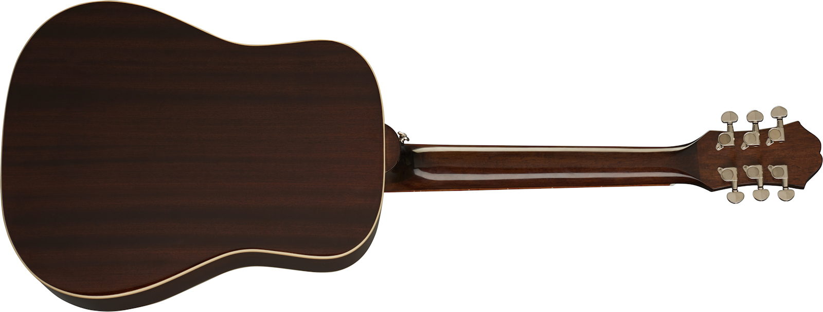 Epiphone Lil Tex Travel Outfit Epicea Sapele Gra +housse - Faded Cherry - Travel acoustic guitar - Variation 1
