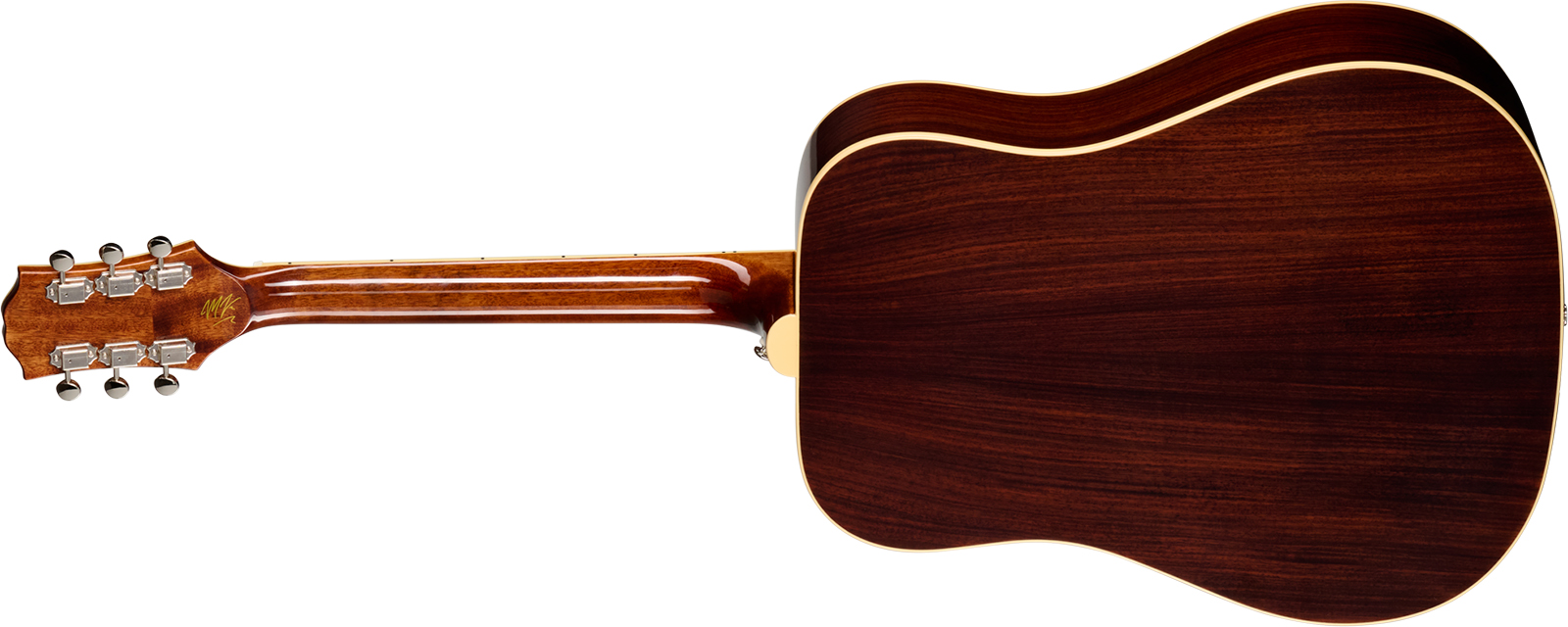 Epiphone Marcus King El Dorado Dreadnought Shsc Epicea Palissandre Rw - Antique Natural - Semi-hollow electric guitar - Variation 1