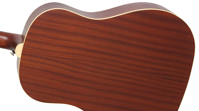 Epiphone Masterbilt Aj-45me Dreadnought Epicea Acajou Rw - Vintage Burst Satin - Electro acoustic guitar - Variation 2