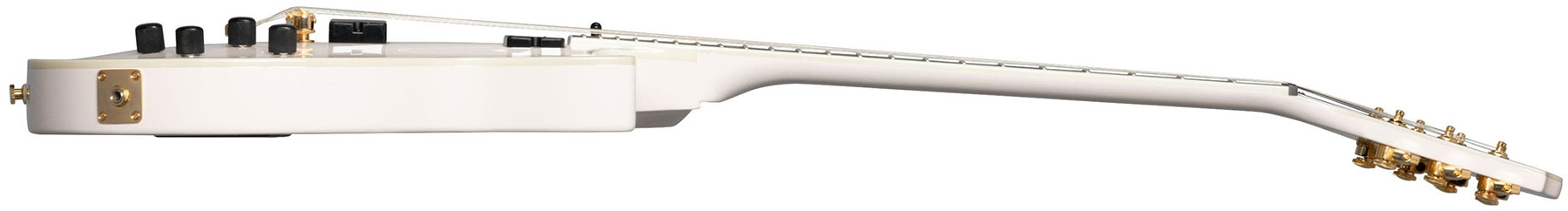 Epiphone Matt Heafy Les Paul Custom Origins 7c Lh Signature Gaucher 2h Fishman Fluence Ht Eb - Bone White - Left-handed electric guitar - Variation 2