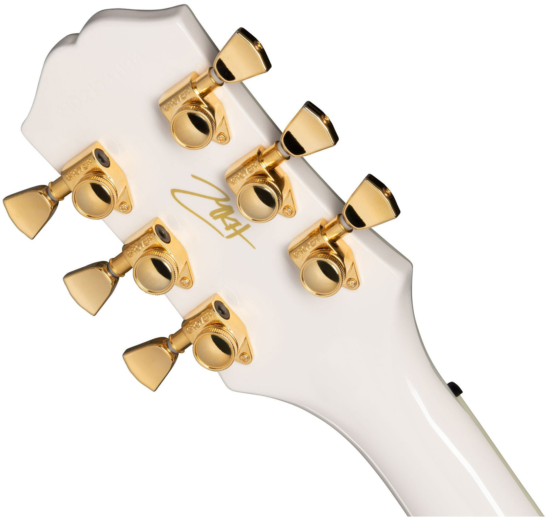 Epiphone Matt Heafy Les Paul Custom Origins Gaucher Signature 2h Fishman Fluence Custom Ht Eb - Bone White - Left-handed electric guitar - Variation 4
