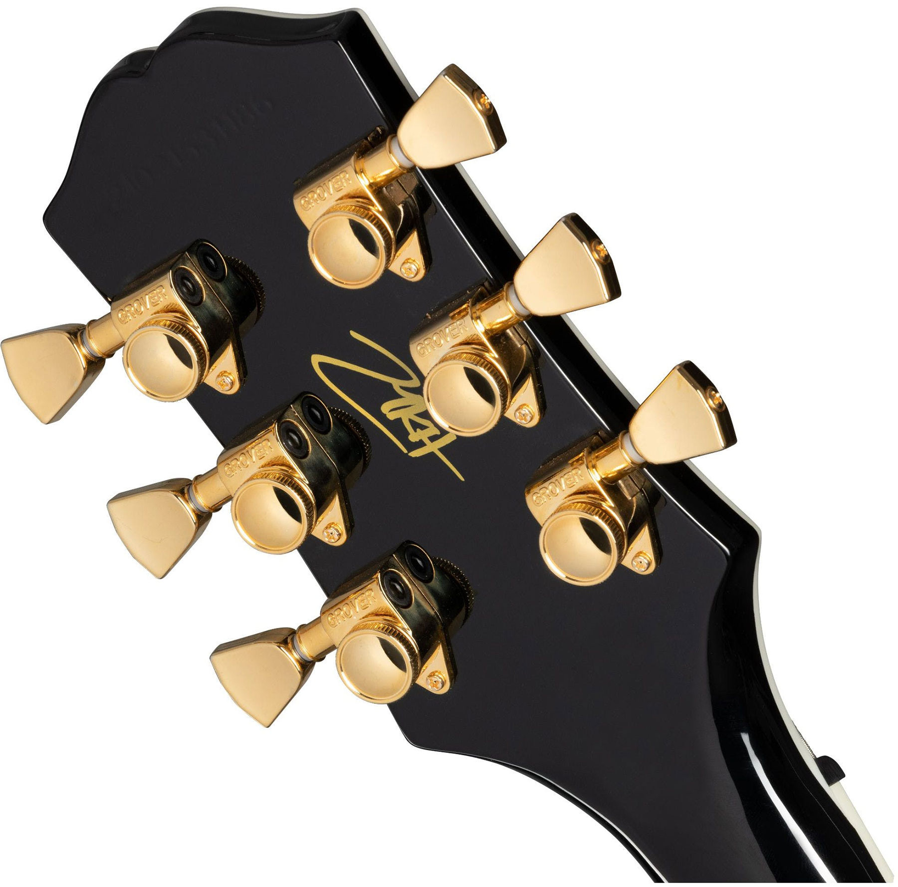 Epiphone Matt Heafy Les Paul Custom Origins Signature 2h Fishman Fluence Custom Ht Eb - Ebony - Single cut electric guitar - Variation 4
