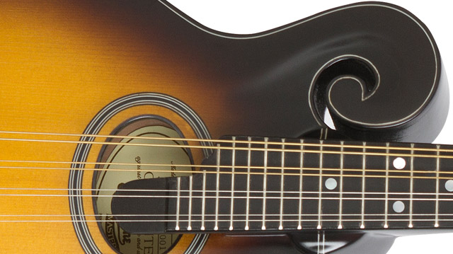 Epiphone Mm-40l Mandolin Masterbilt Epicea Erable Eb - Vintage Sunburst - Mandolin - Variation 1