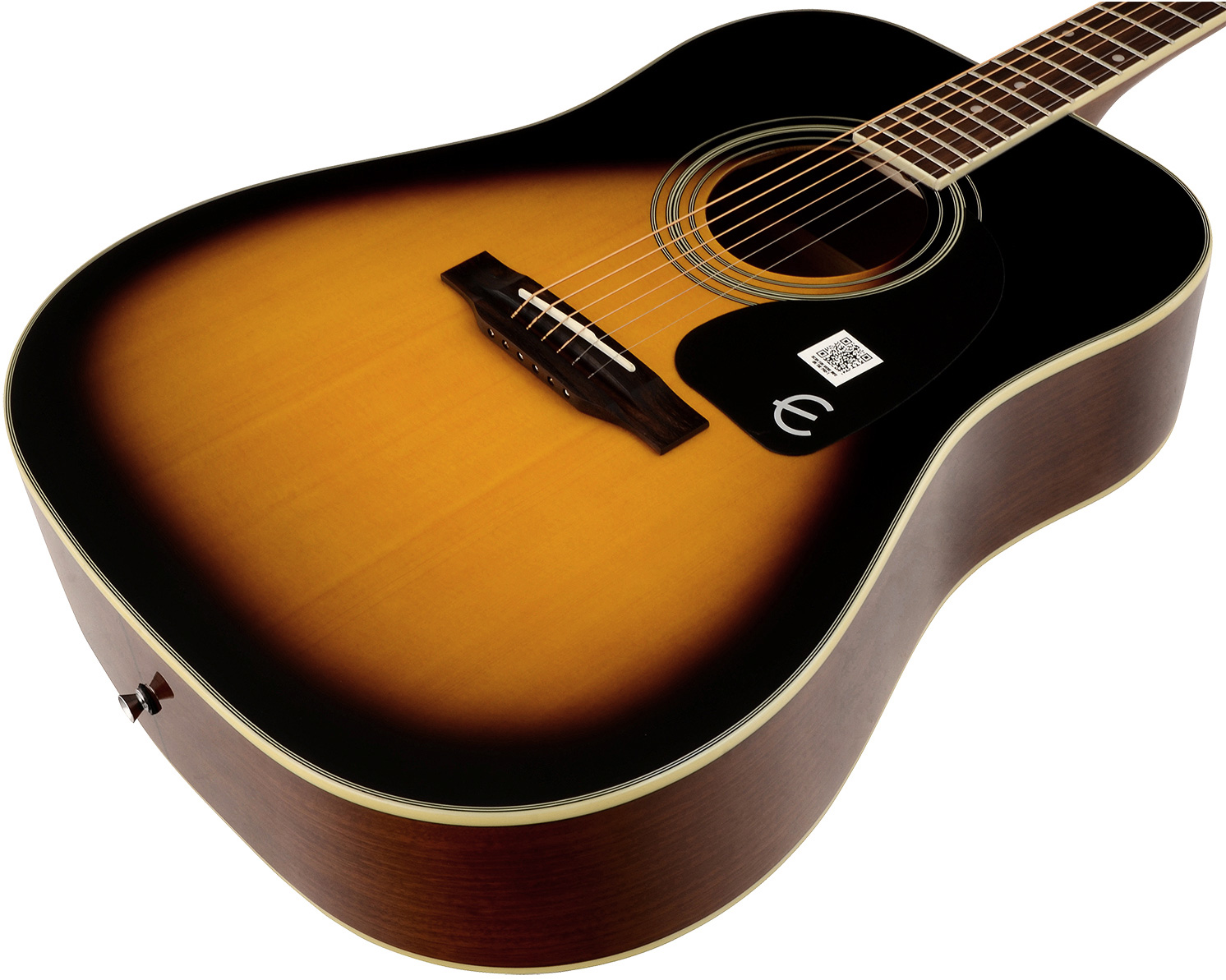 Epiphone Pro-1 Acoustic Dreadnought Epicea Acajou 2016 - Vintage Sunburst - Acoustic guitar & electro - Variation 3