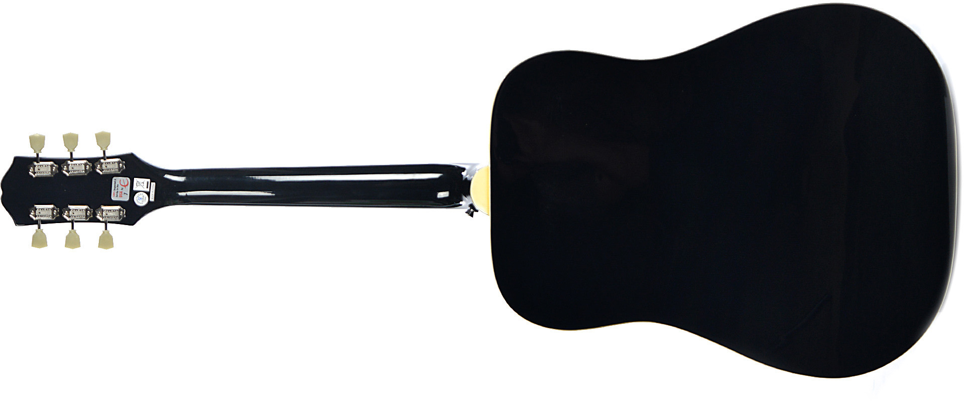 Epiphone Pro-1 Plus Acoustic Dreadnought Epicea Acajou - Ebony - Acoustic guitar & electro - Variation 1