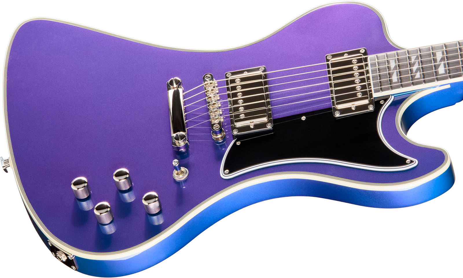 Epiphone Rd Custom Futura Ibg 2h Ht Eb - Twilight Shift - Retro rock electric guitar - Variation 2