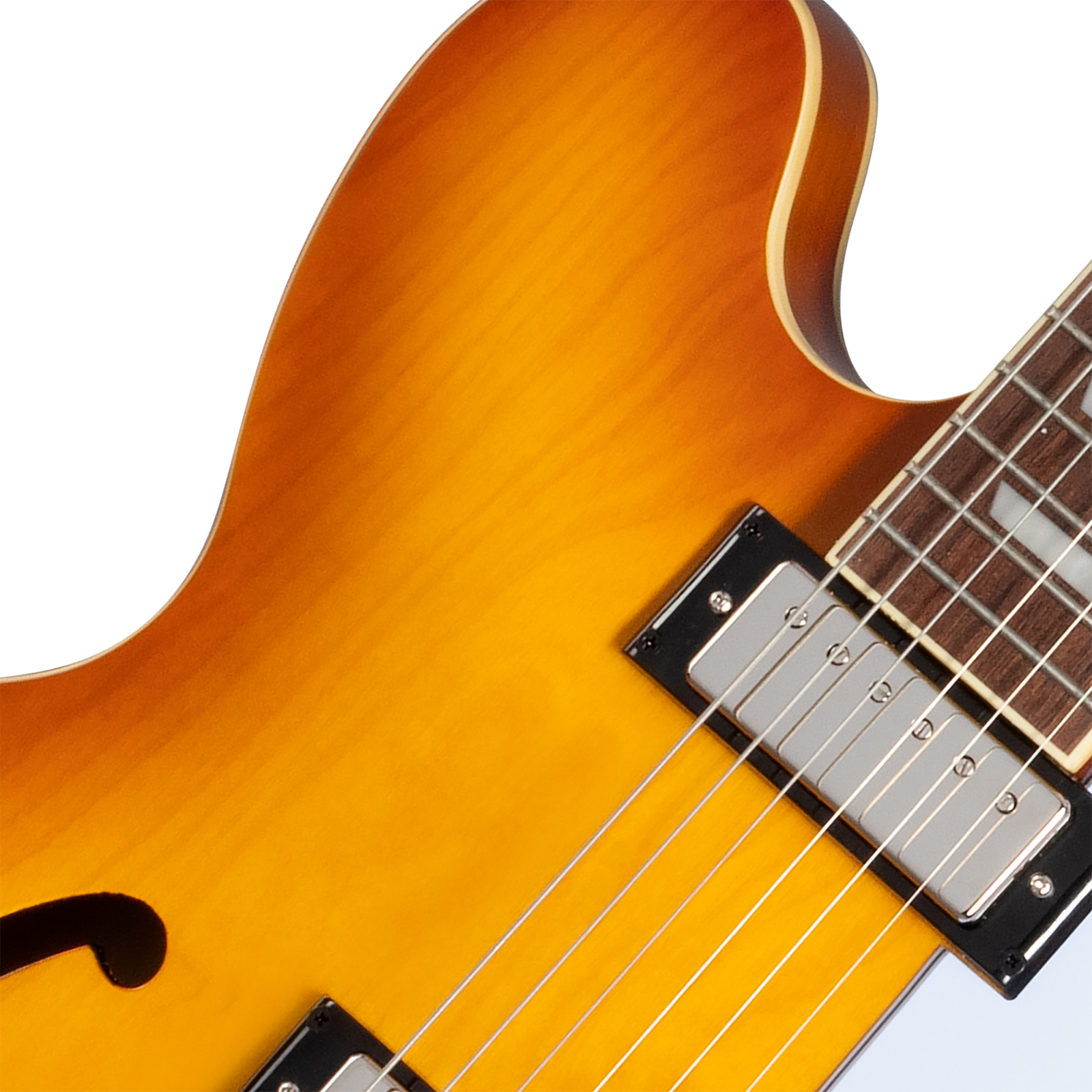 Epiphone Riviera Original Archtop 2mh Ht Rw - Royal Tan - Semi-hollow electric guitar - Variation 2