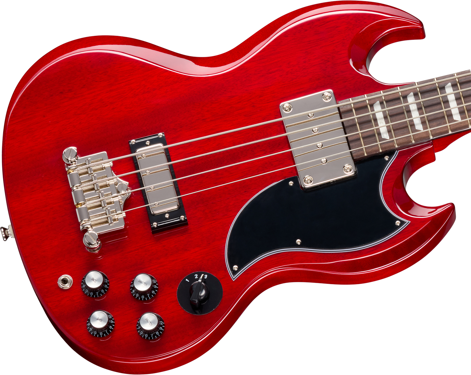 Epiphone Sg Bass Ibg Original Rw - Cherry - Solid body electric bass - Variation 2