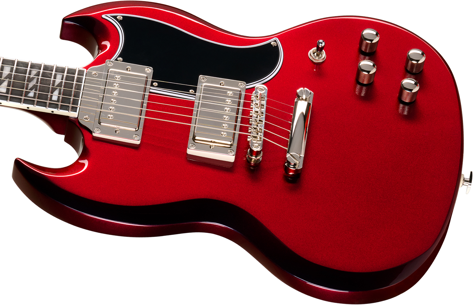 Epiphone Sg Custom Futura Ibg 2h Ht Rw - Midnight Ember Shift - Double cut electric guitar - Variation 2