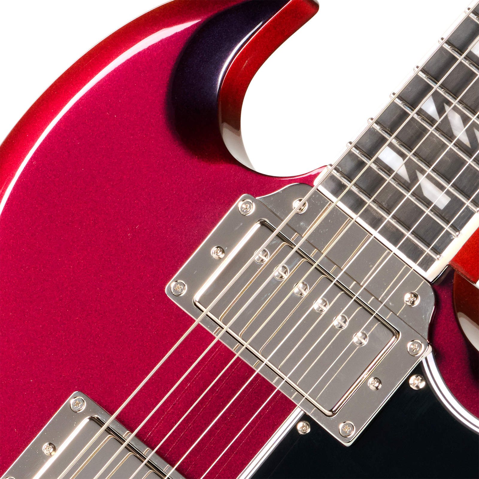 Epiphone Sg Custom Futura Ibg 2h Ht Rw - Midnight Ember Shift - Double cut electric guitar - Variation 3