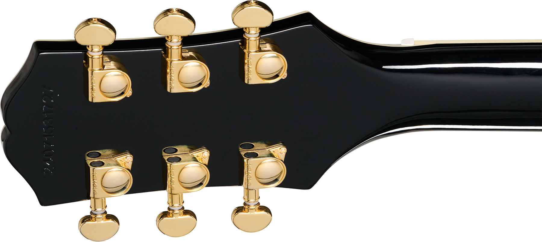 Epiphone Sg Custom Lh Insp. By Gibson Modern Gaucher 2h Ht Eb - Ebony - Double cut electric guitar - Variation 4