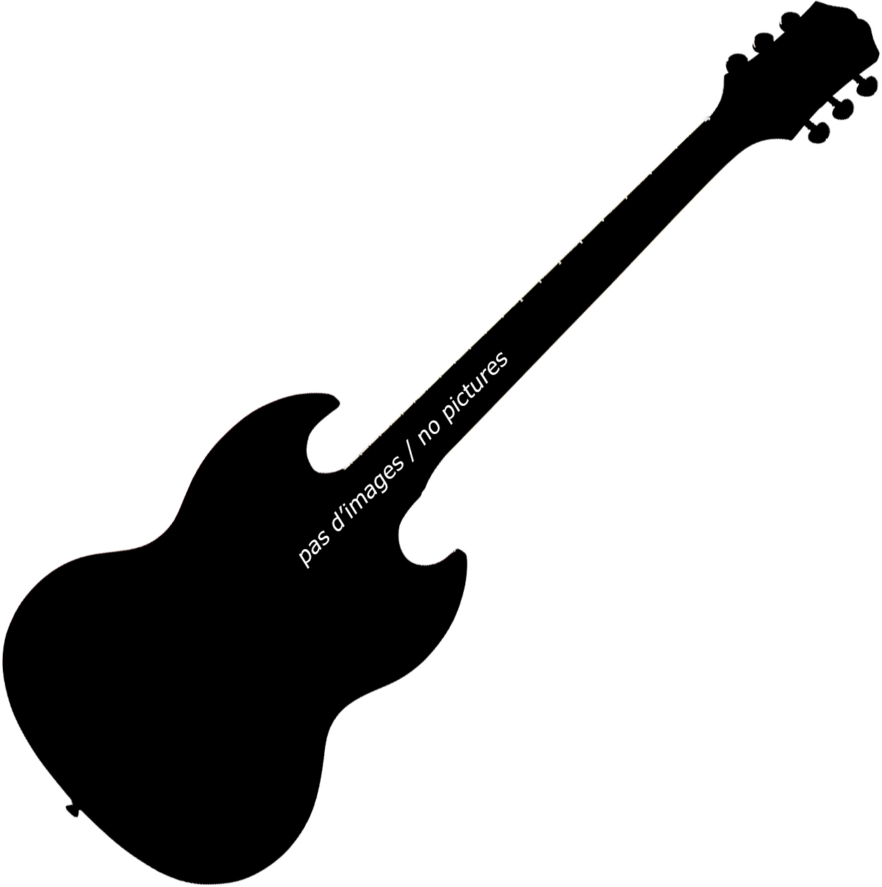 Epiphone Sg Custom 2h Ht Eb - Ebony - Double cut electric guitar - Variation 1