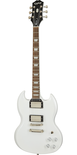 Epiphone Sg Muse Modern 2h Ht Lau - Pearl White Metallic - Retro rock electric guitar - Variation 1