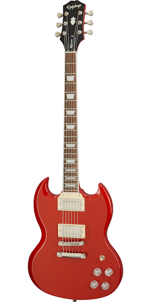 Epiphone Sg Muse Modern 2h Ht Lau - Scarlet Red Metallic - Retro rock electric guitar - Variation 1