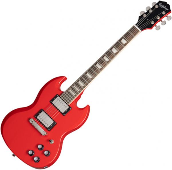 Electric guitar for kids Epiphone Power Players SG - Lava red
