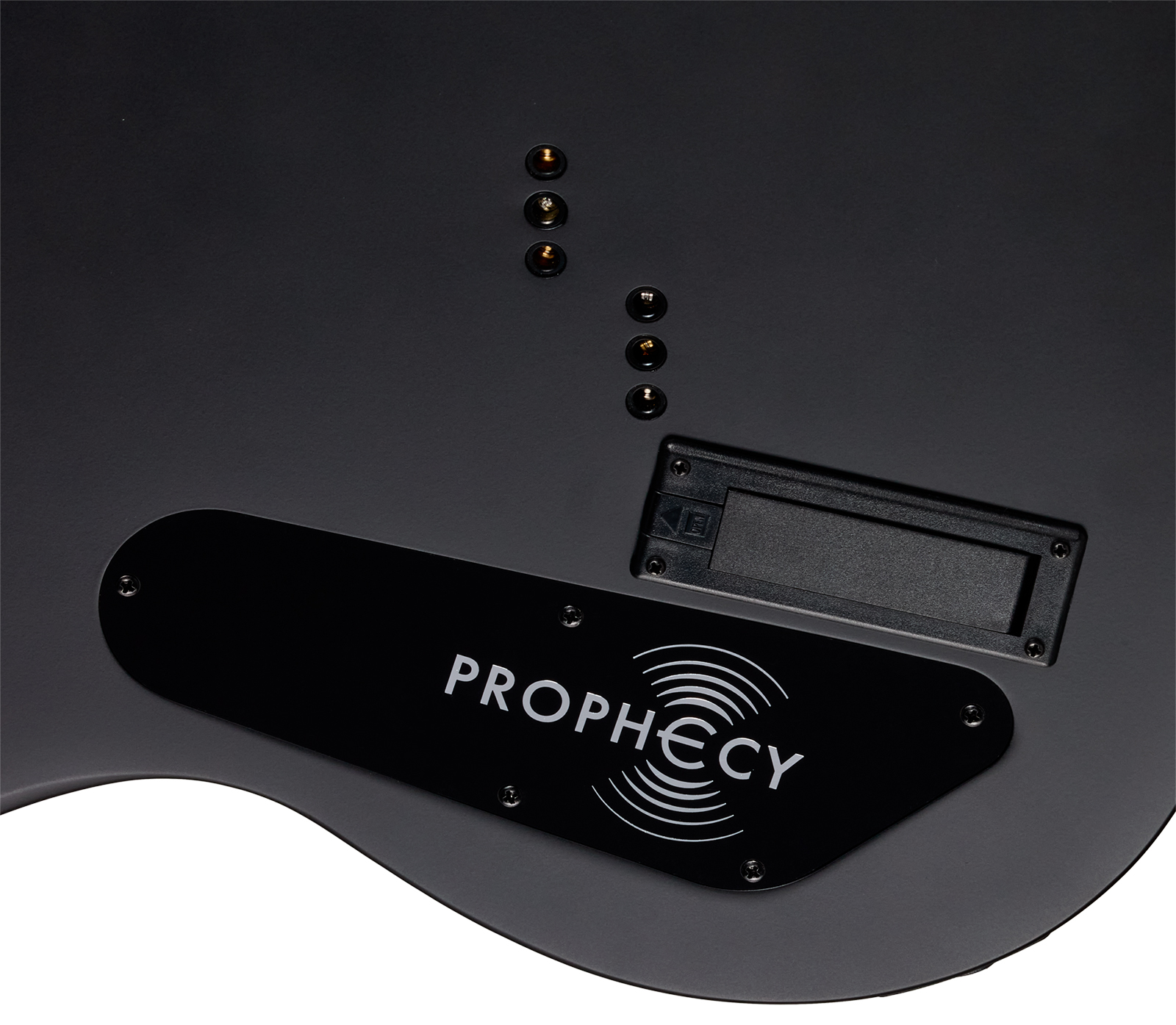 Epiphone Sg Prophecy Modern 2h Fishman Fluence Ht Eb - Obsidian Storm Satin - Double cut electric guitar - Variation 4