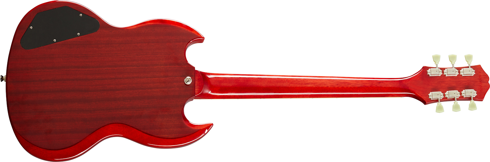 Epiphone Sg Standard 1961 Maestro Vibrola 2h Ht Lau - Vintage Cherry - Double cut electric guitar - Variation 1