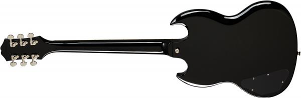Solid body electric guitar Epiphone SG Standard Left Hand - ebony