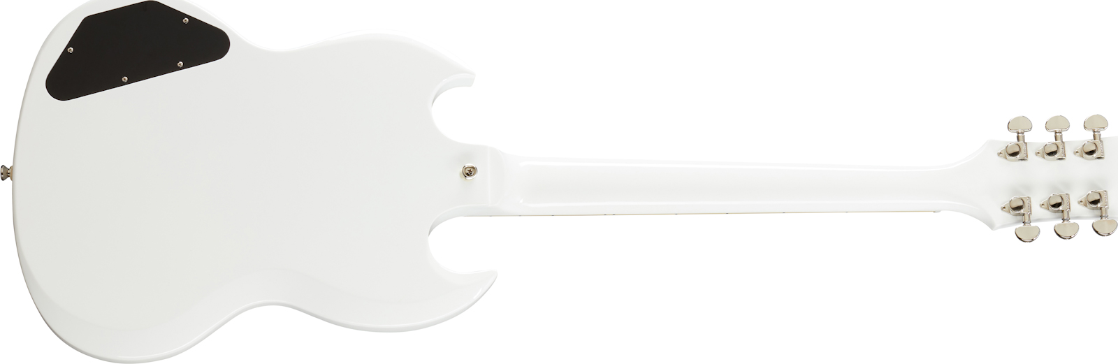 Epiphone Sg Standard Lh Gaucher 2h Ht Lau - Alpine White - Left-handed electric guitar - Variation 1