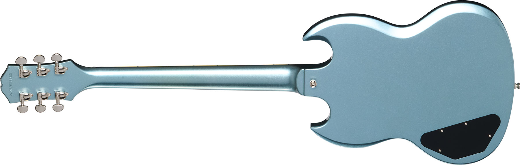 Epiphone Sg Standard Insp. By Gibson 2h Ht Lau - Pelham Blue - Double cut electric guitar - Variation 1