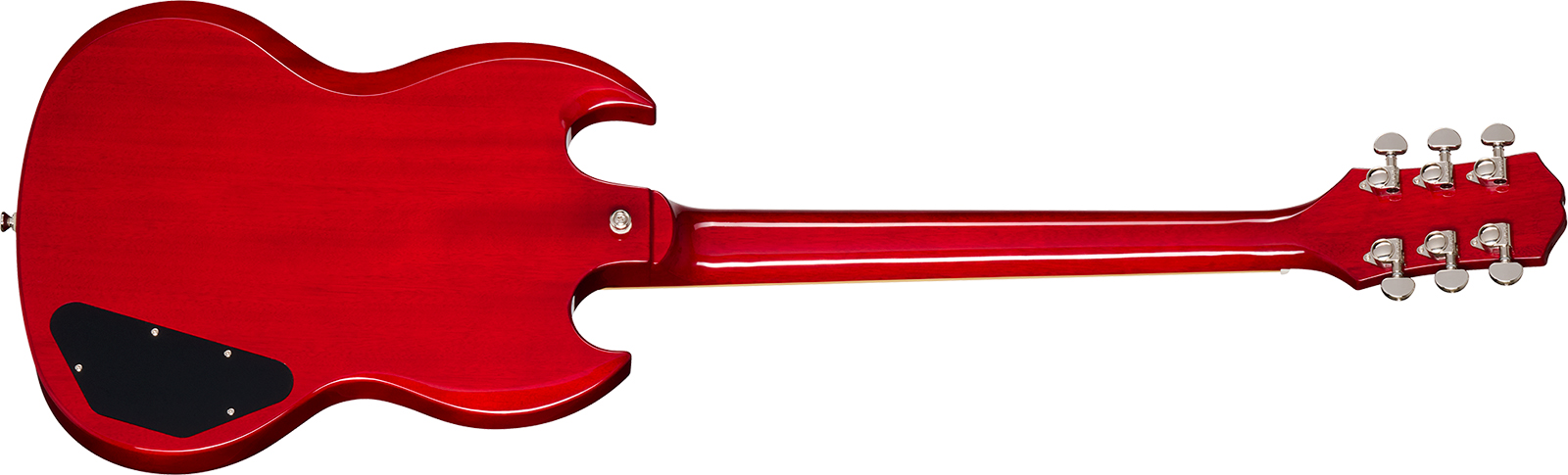 Epiphone Sg Standard Lh Ibg Gaucher 2h Ht Rw - Cherry - Double cut electric guitar - Variation 1