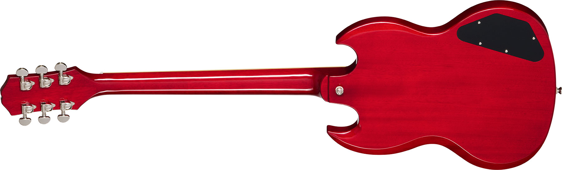 Epiphone Sg Standard Lh I.b.g Modern Gaucher 2h Ht Lau - Cherry - Double cut electric guitar - Variation 1