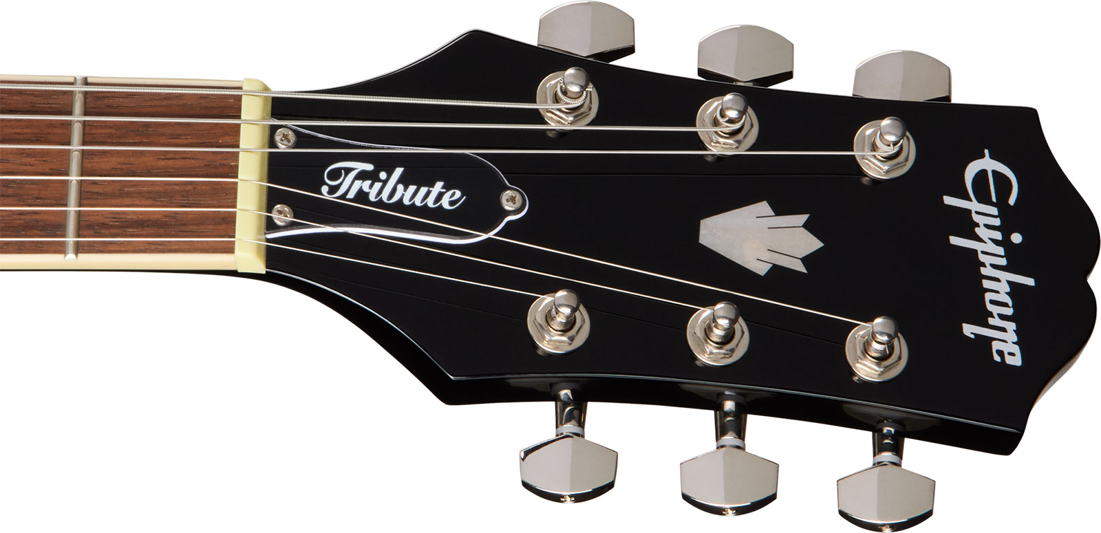Epiphone Sg Tribute Plus Ibg 2h Ht Lau - Ebony Burst - Double cut electric guitar - Variation 5