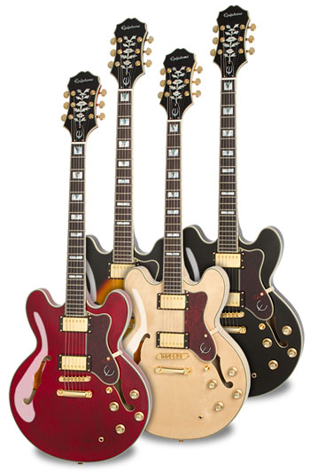 Epiphone Sheraton-II PRO 2018 - wine red Semi-hollow