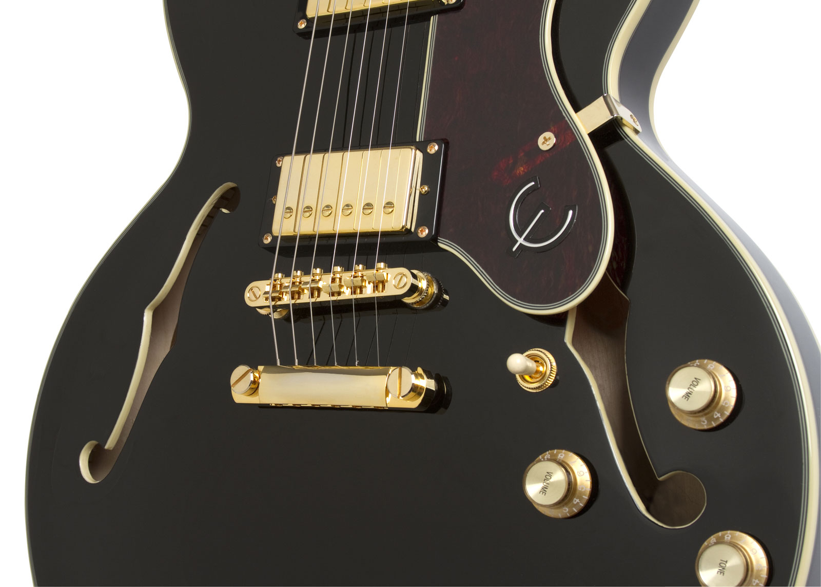 Epiphone Sheraton Ii Pro 2018 2h Ht Pf - Ebony - Semi-hollow electric guitar - Variation 3