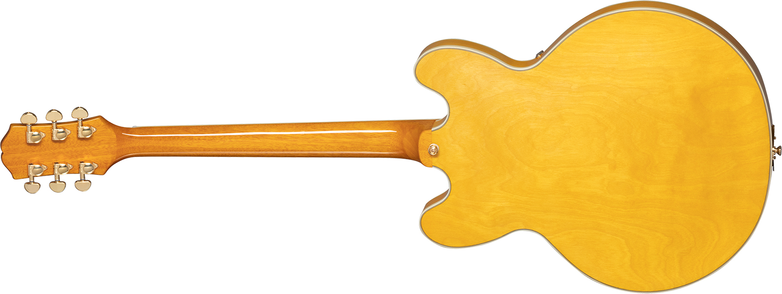 Epiphone Sheraton Lh Original Archtops Gaucher 2mh Ht Rw - Natural - Semi-hollow electric guitar - Variation 1