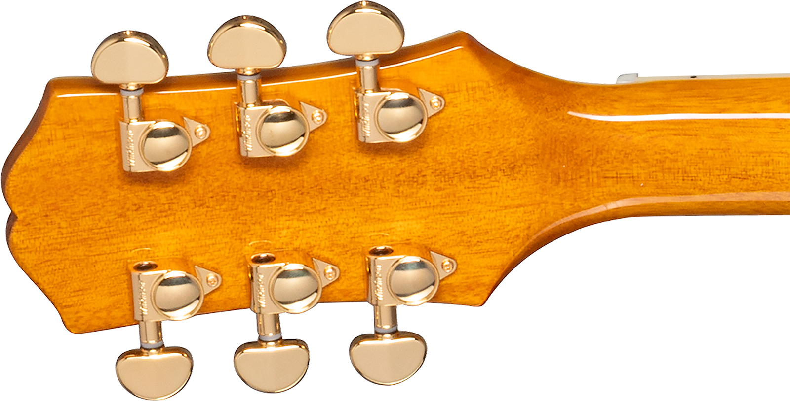 Epiphone Sheraton Lh Original Archtops Gaucher 2mh Ht Rw - Natural - Semi-hollow electric guitar - Variation 5