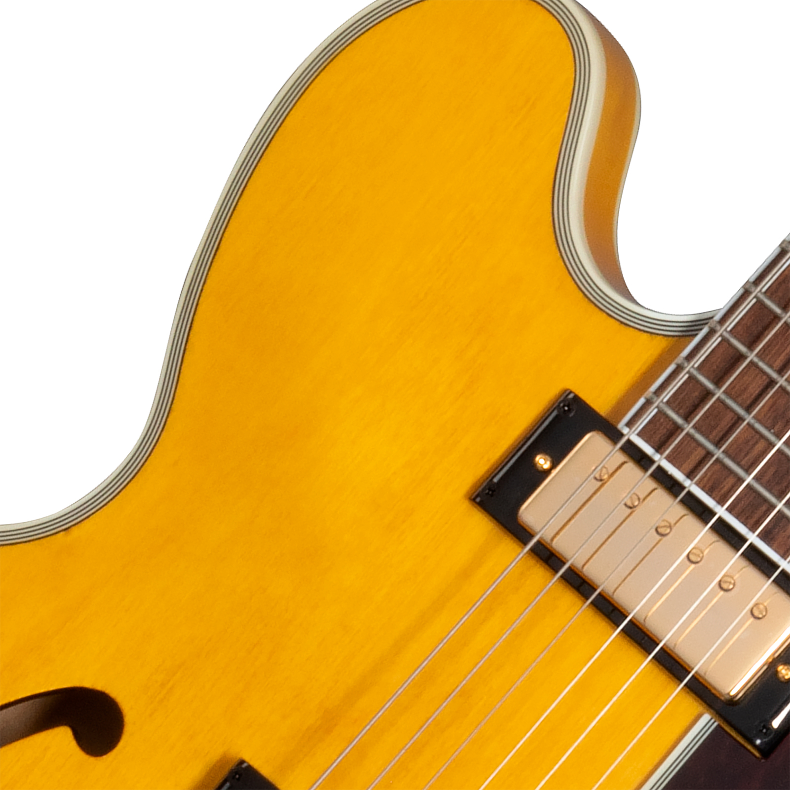 Epiphone Sheraton Original Archtop 2mh Ht Rw - Natural - Semi-hollow electric guitar - Variation 2