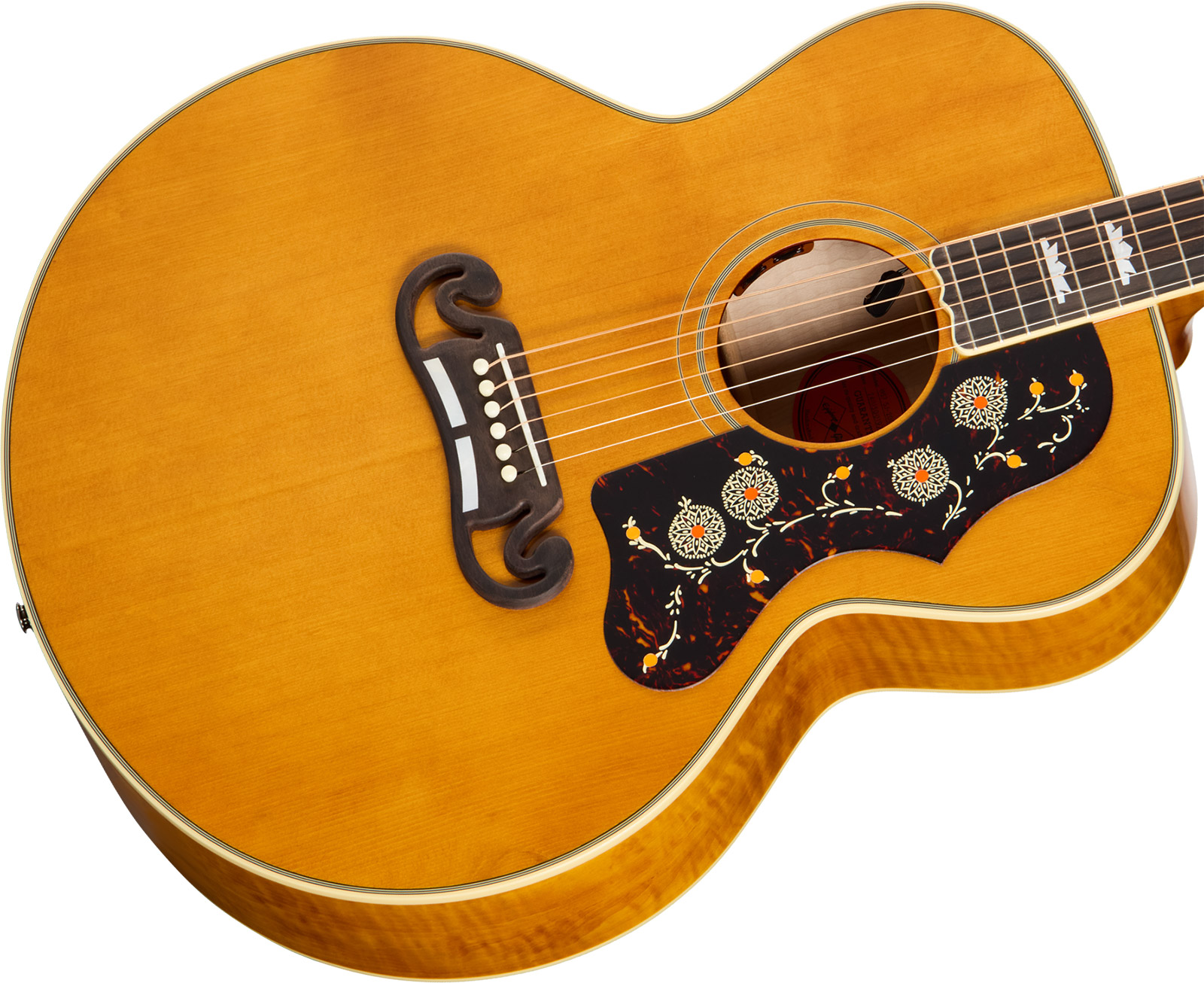 Epiphone Sj200 1957 Reissue Inspired By Gibson Jumbo Epicea Erable Rw - Antique Natural - Folk guitar - Variation 2