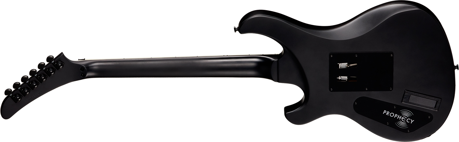 Epiphone Victory Prophecy Modern 2h Fishman Fluence Ht Eb - Obsidian Storm Satin - Str shape electric guitar - Variation 1