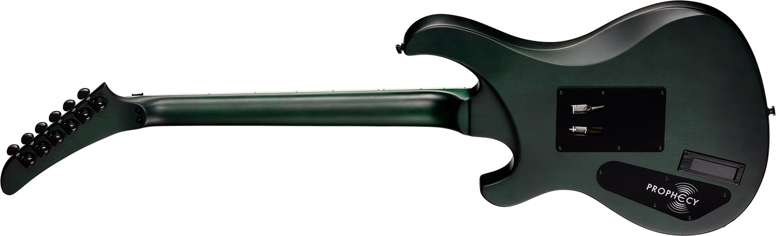 Epiphone Victory Prophecy Modern 2h Fishman Fluence Ht Eb - Aqua Smoke Satin - Str shape electric guitar - Variation 1