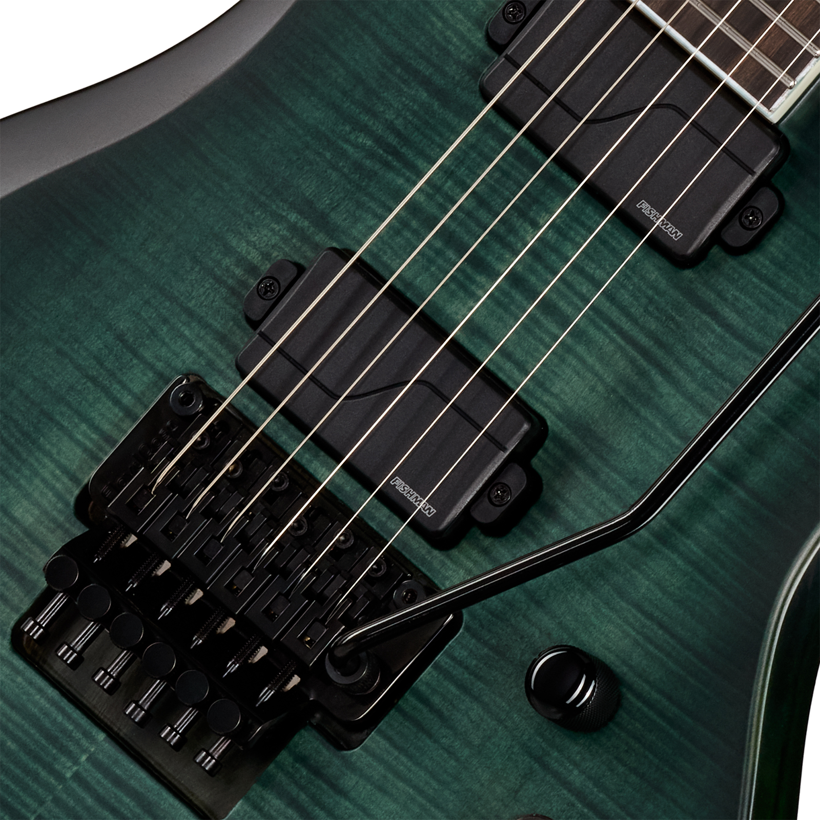 Epiphone Victory Prophecy Modern 2h Fishman Fluence Ht Eb - Aqua Smoke Satin - Str shape electric guitar - Variation 2