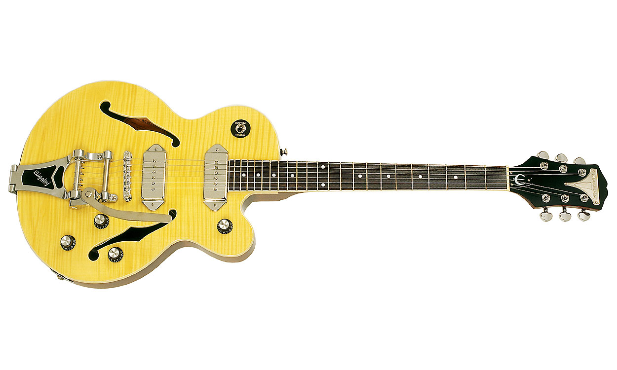 Wildkat antique natural Semi hollow electric guitar Epiphone