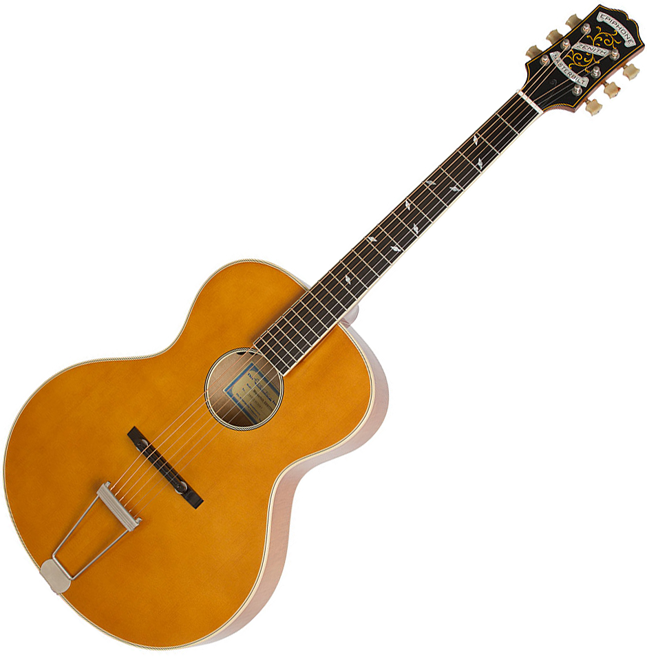 Epiphone Masterbilt Century Zenith natural Electro acoustic guitar