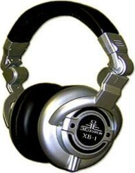 Studio & dj headphones Equation audio                 XB-1 - Silver